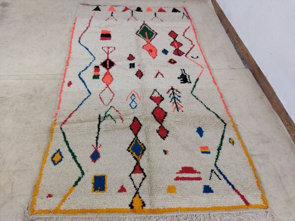 Tapis berbère laine fait main 278x152cm