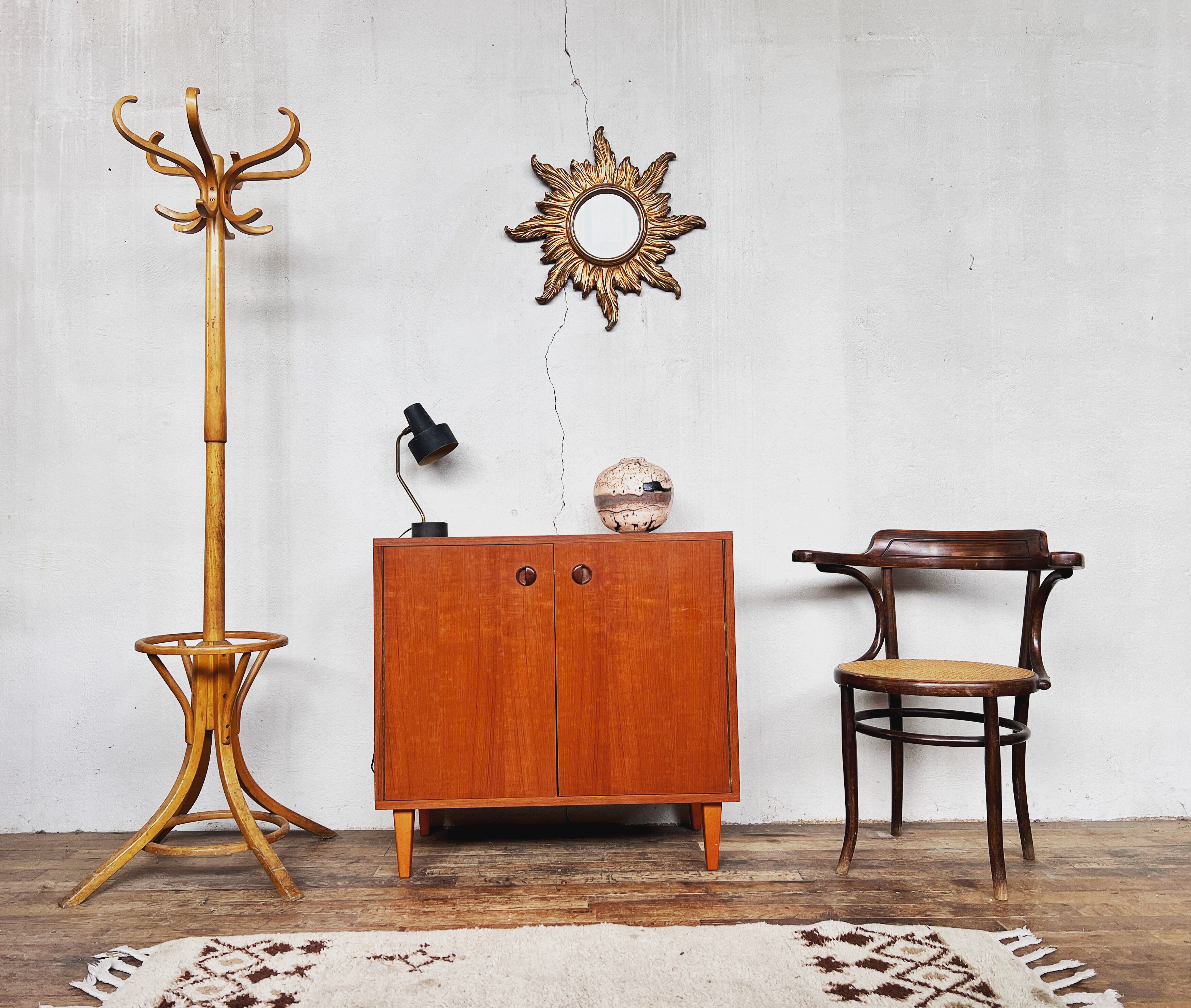 Buffet scandinave en teck 1960