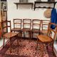 6 anciennes chaises bistrot