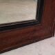 Large Mahogany Art Deco mirror around 1930 135 X 99 cm