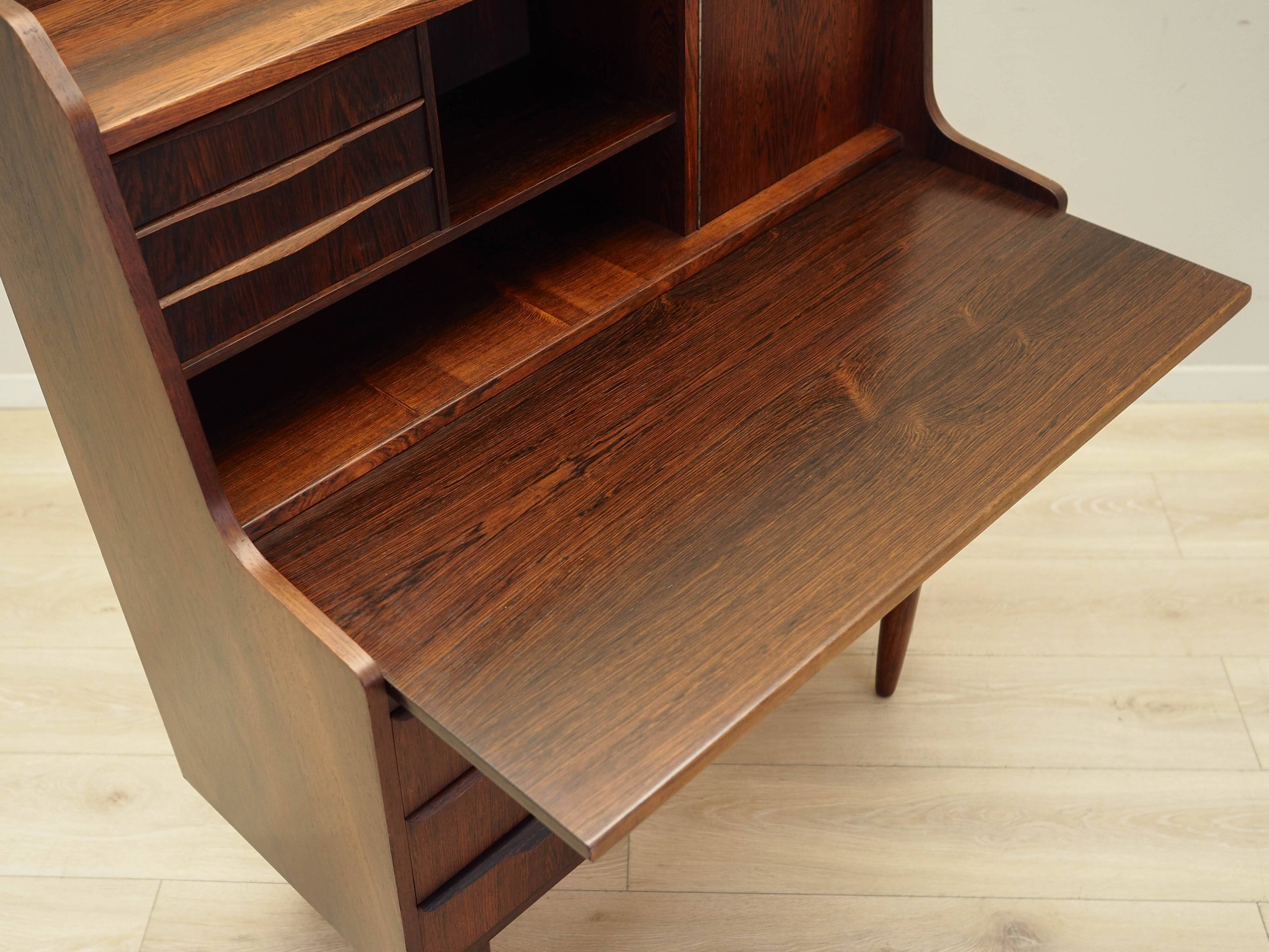 Rosewood secretary, Danish design, 1970s, production: Denmark