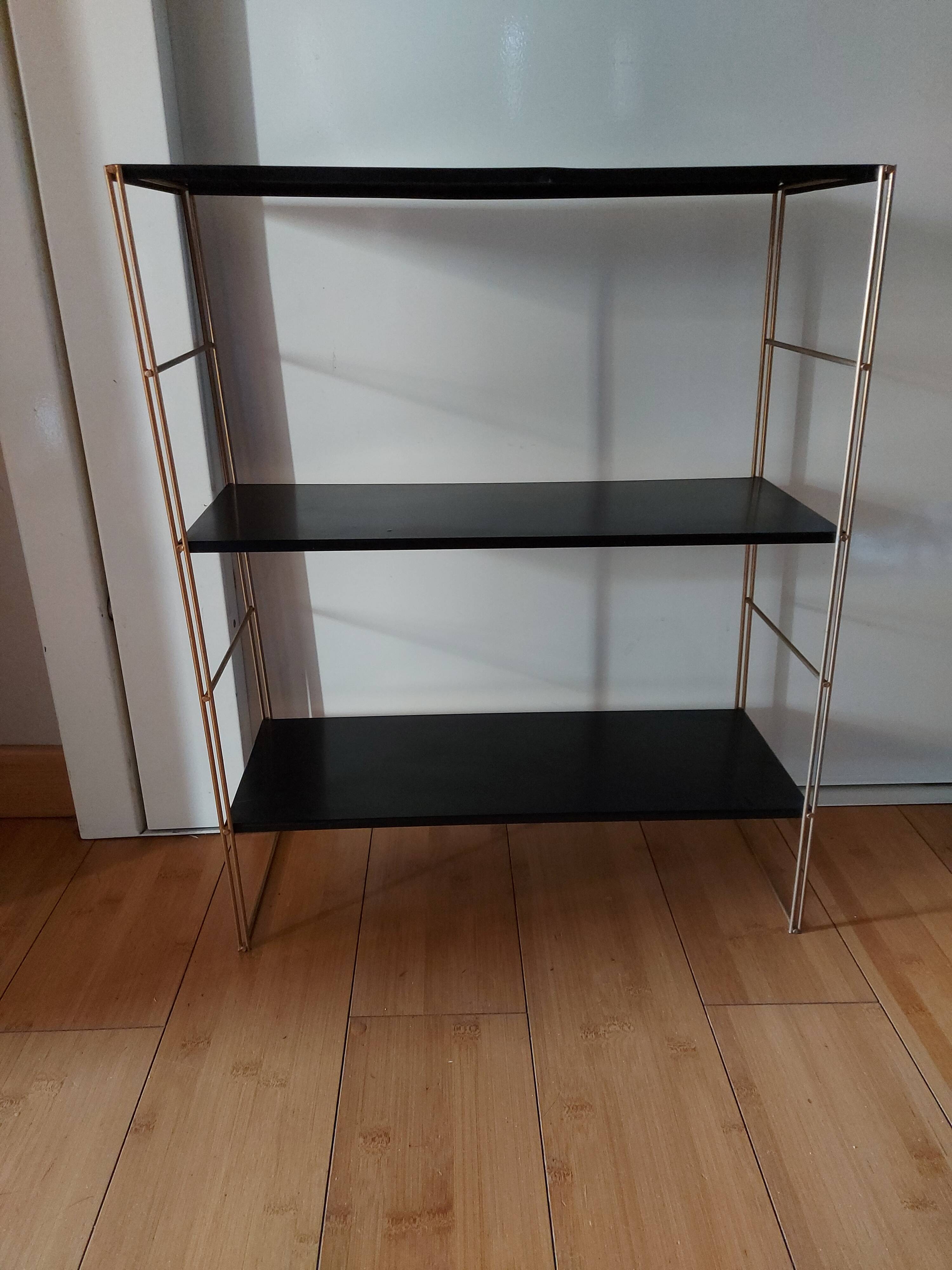 Vintage tomado, brass and metal floors