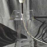 Lamp David Lange plexiglas 1970