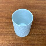 White German porcelain vase from the mid-century by Bjørn Wiinblad for Rosenthal, 1960s.