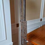 Brutalist wrought iron floor lamp
