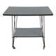 Side table - TV stand - vintage 70s - checkered