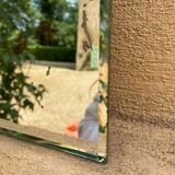Vintage beveled mirror