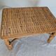 Petit banc en rotin et osier – années 1960