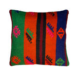 Housse de coussin en Kilim turc vintage 40x40cm