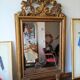 Miroir néoclassique 84 x 47 cm