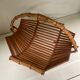 Vintage rattan basket
