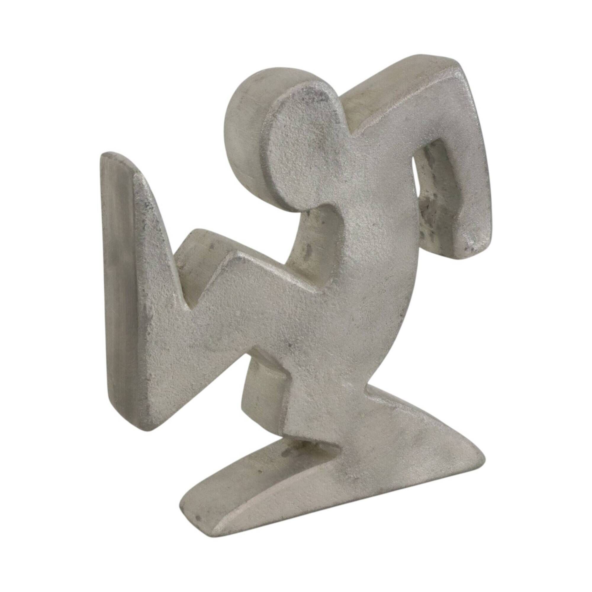 Designer Metal Bookends – La Linea (Osvaldo Cavandoli)