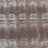 Lot de 12 repose couteaux  en verre vintage