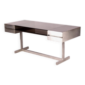 Willy rizzo, around 1970 rare desk with double drawers