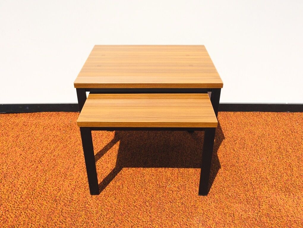 Pair of Pierre Guariche coffee tables for Meurop 60/70