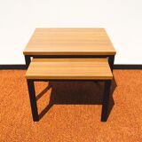 Pair of Pierre Guariche coffee tables for Meurop 60/70