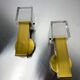 Pair of cubic Murano glass wall lights by Gaetano Sciolari, Italy 1970s