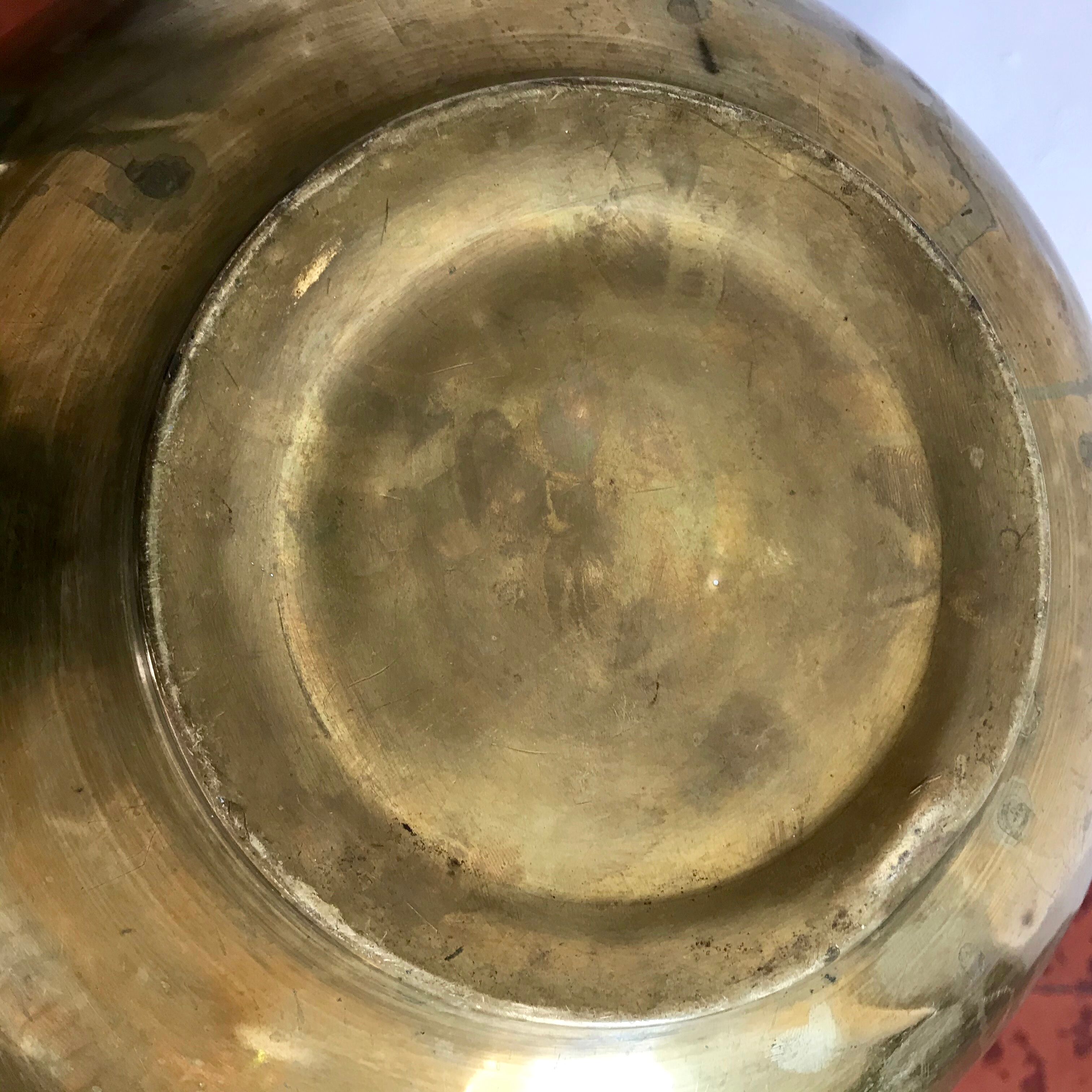 Brass pot cache