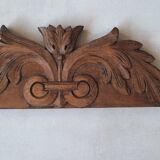 Wooden pediment