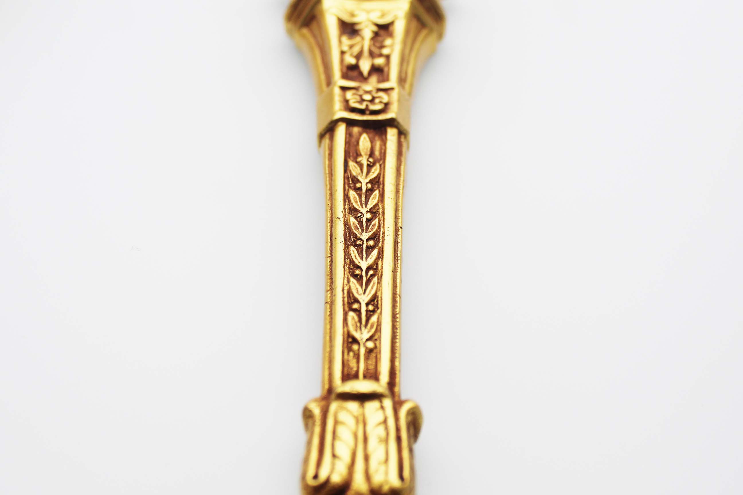 1950's Solid brass 'Swan' wall sconces