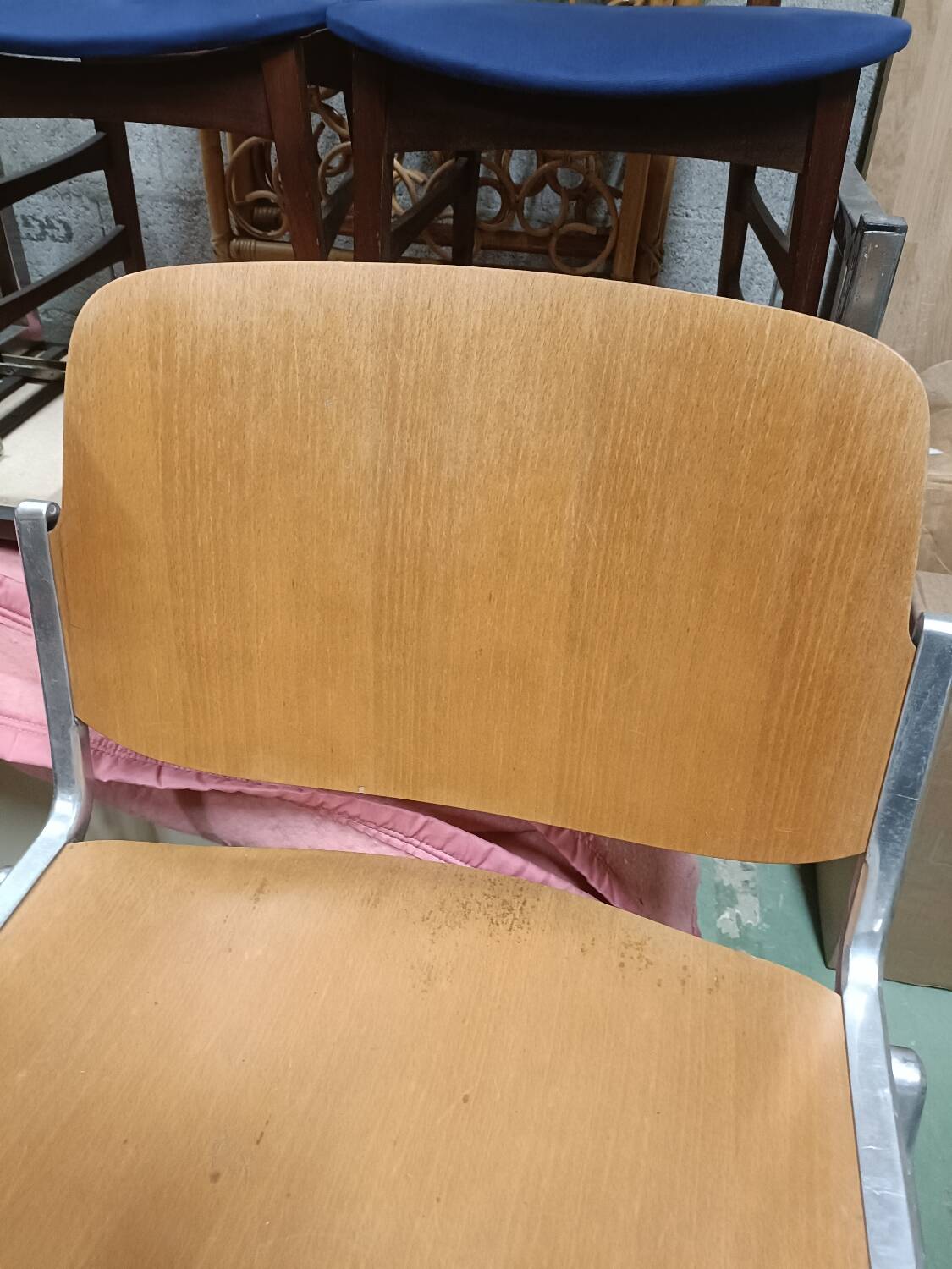 Paire de chaises DC106 Giancarlo Pirretti