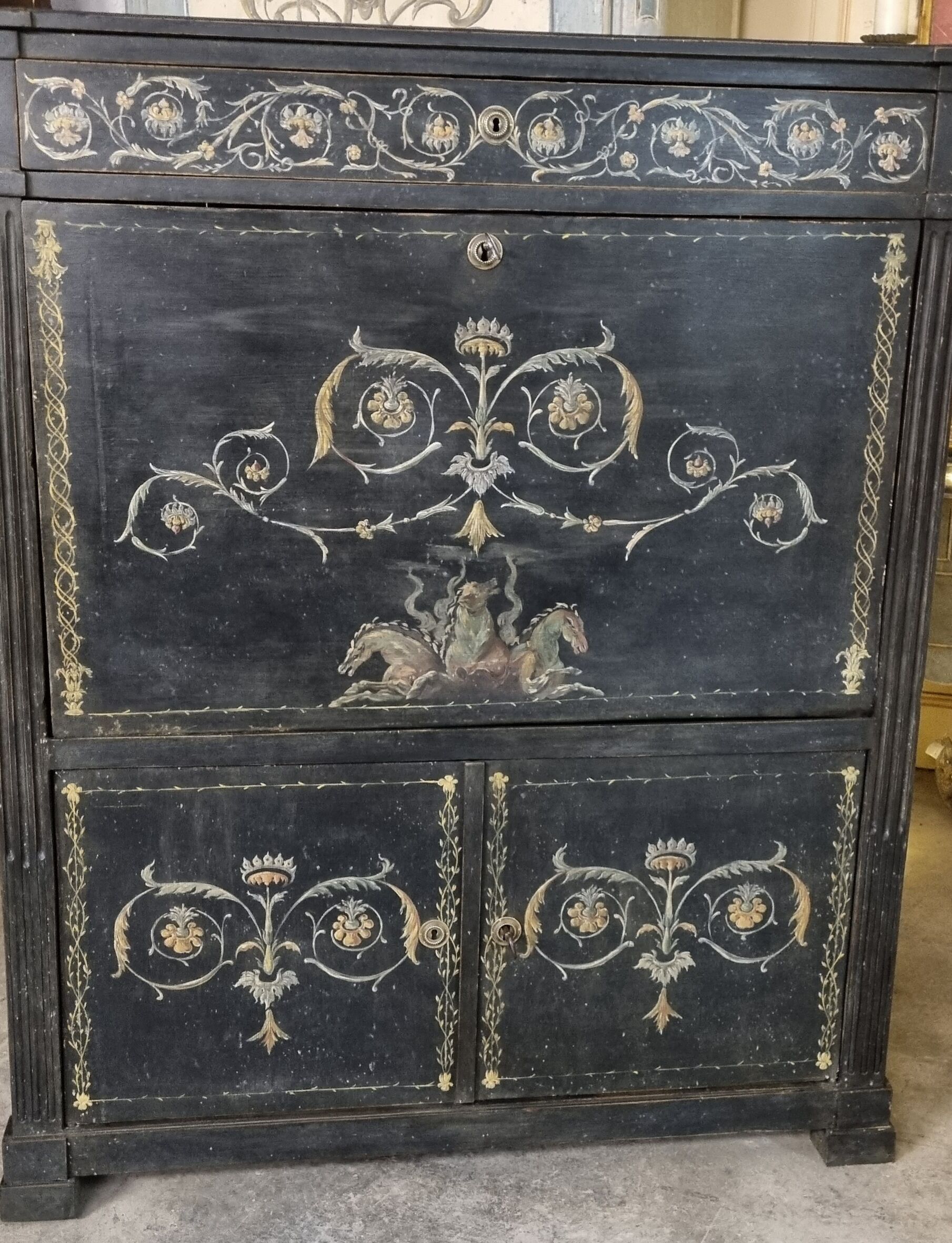 Louis XVI secretary, 18th century