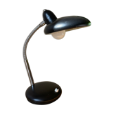 Lampe de bureau noire en métal