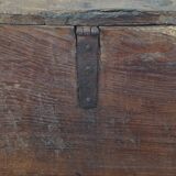 Antique 17th-Century Chest/Bench with an Original Working Lock