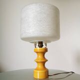 Lampe vintage jaune 1680 1960