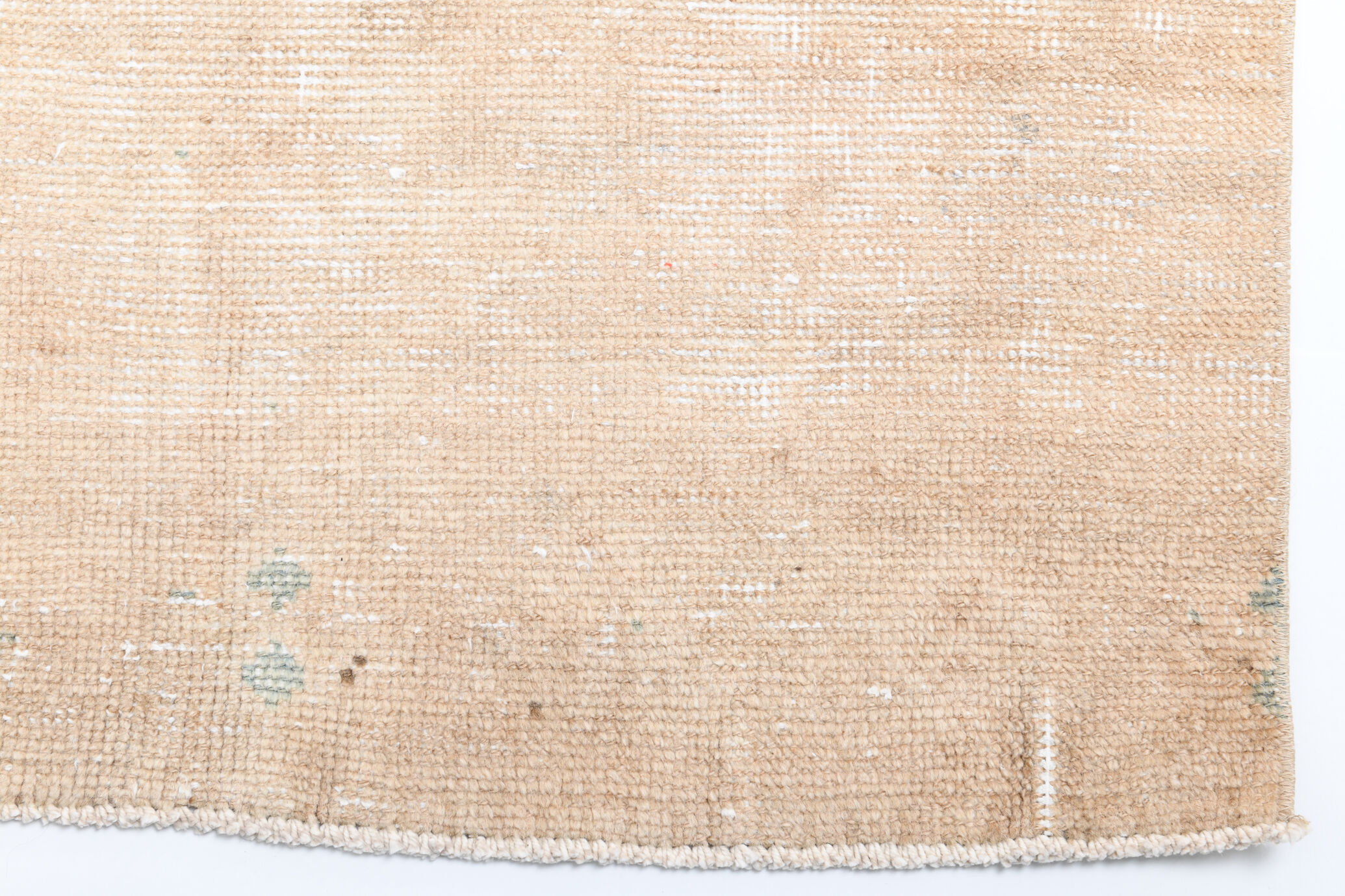 3x12 Classic Turkish Vintage Runner Rug, Handmade Vintage Rug, 3x12 Runner Rug, Brown Beige Rug,