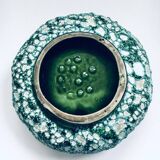 Mid-Century Italian Modern Art Pottery Bowl with Ocean Coral Structure, 1960s