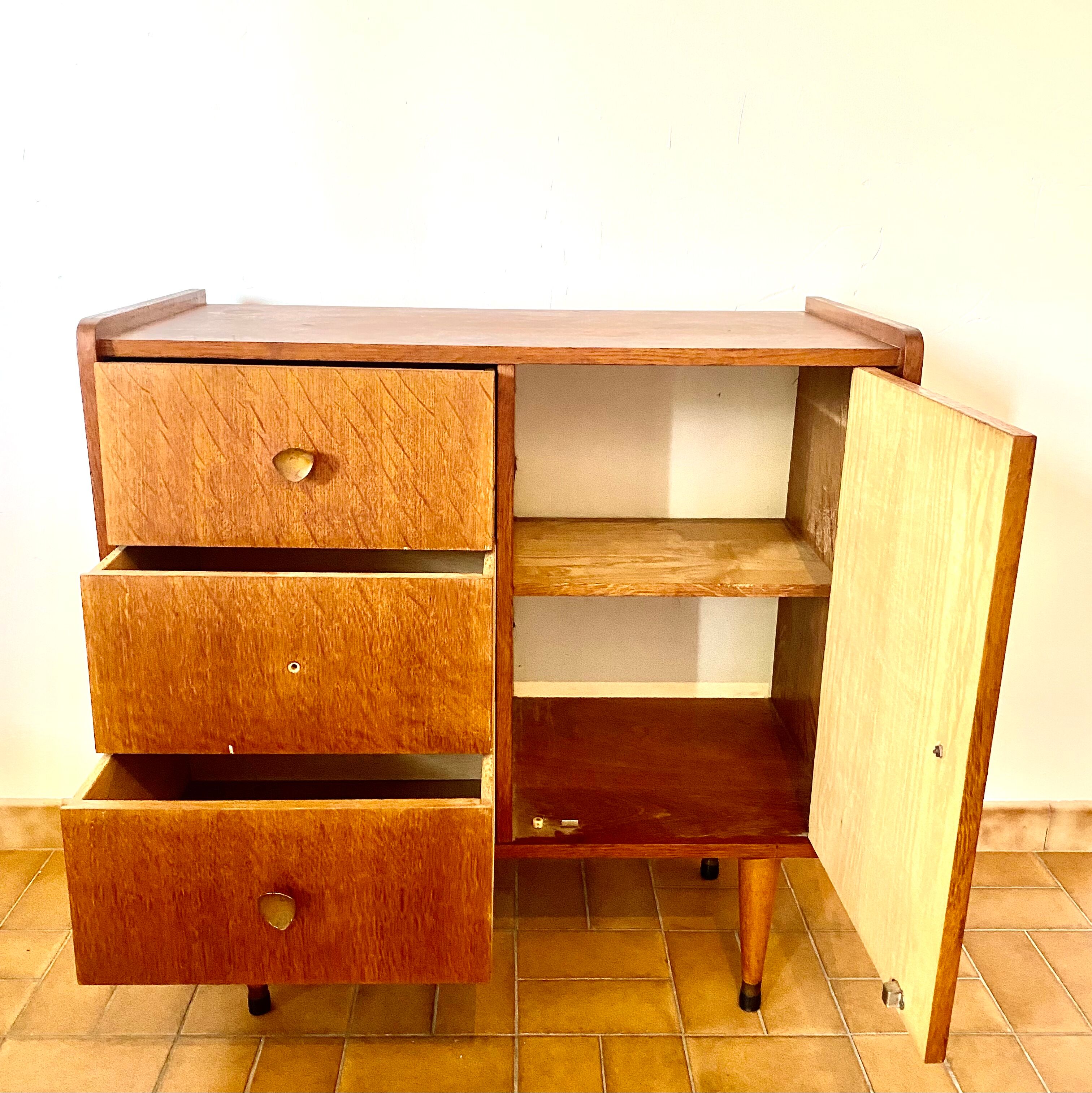 Commode vintage mid century