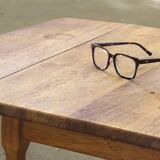 1960s mid-century brutalist Danish coffee table in oak attributed to Kjærnulf