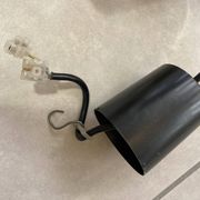 space age chrome metal suspension