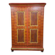 Polychrome Alsatian wardrobe – 19th century
