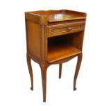 Old cherry bedside