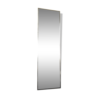 Gold metal mirror 36x123cm