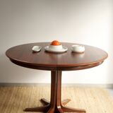 Danish dining table in rosewood.