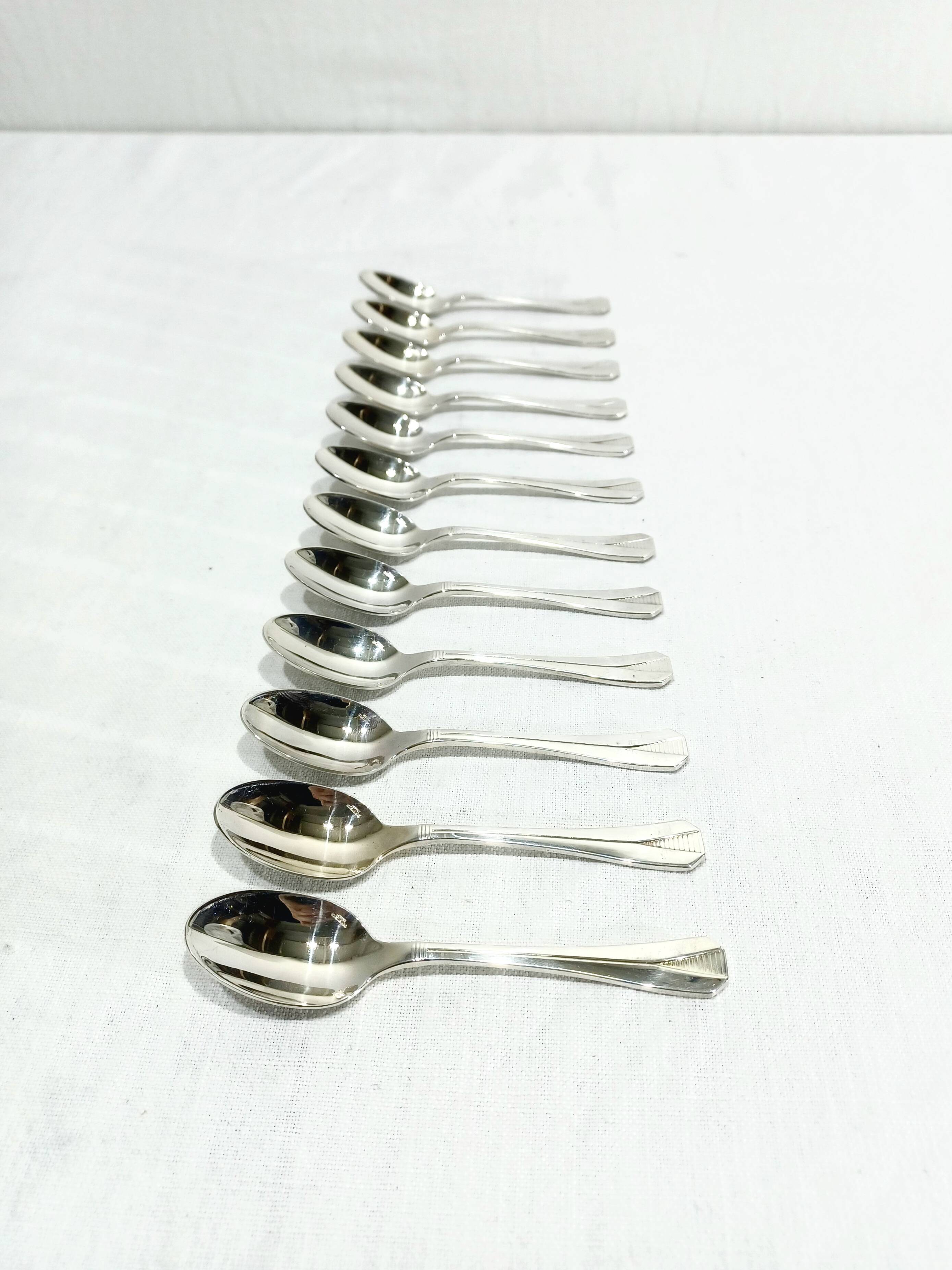 CHRISTOFLE - 12 ATLANTIDE MOCHA SPOONS