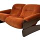 Vintage Space Age Sofa Two Seater Sofa Design 1970s