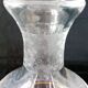 Carafe en cristal de St. Louis, modèle "Mélancolie", fin XIX début XXième