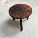 Brutalist tripod coffee table