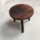 Brutalist tripod coffee table