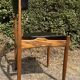 Chaise scandinave des années 60 en palissandre massif 