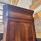 19th-century walnut wardrobe