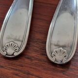 Christofle - Set of 11 Marot table spoons in silver-plated metal
