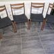 Set of 4 Scandinavian chairs, 1970s