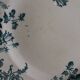 Saint-Amand ironstone and Hamage Campanule flat plate