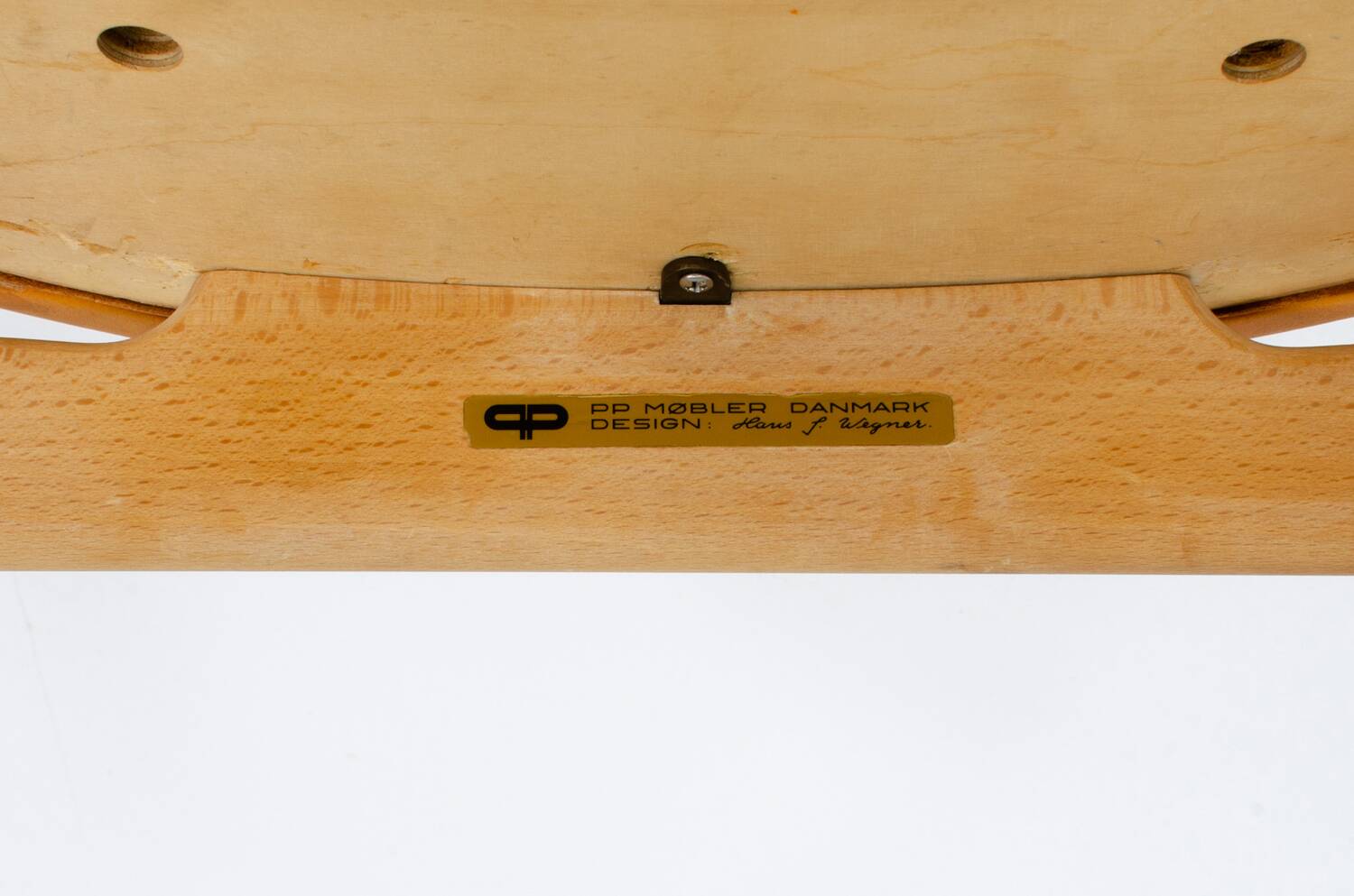 Fauteuil PP208 de Hans Wegner pour PP Møbler (Danemark, années 1970).