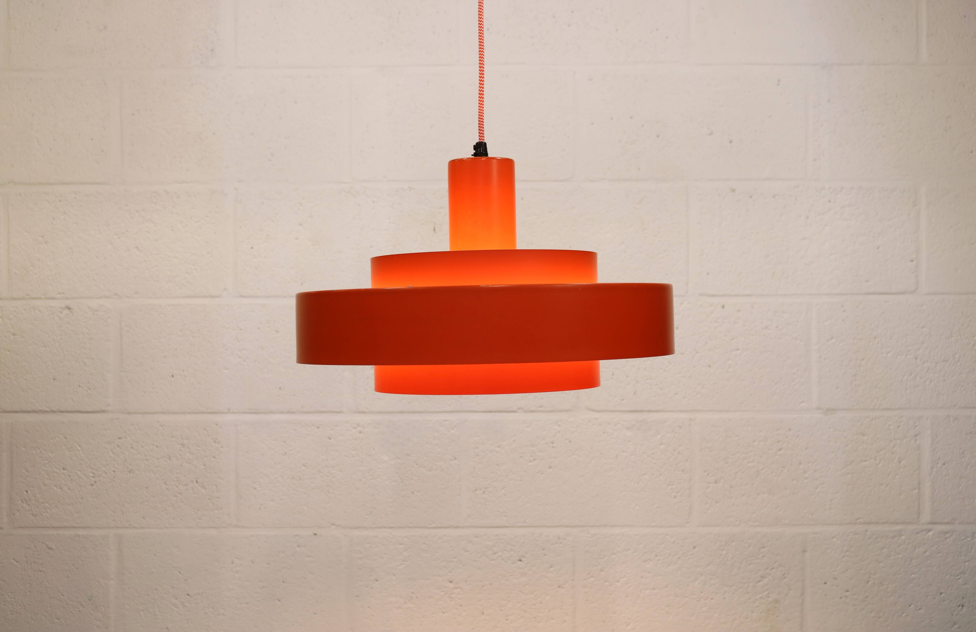 Mid-century modern hanging lamp by Jo Hammerborg - Fog & Morup - model Equ